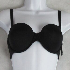 GAP GapBody Women's Everyday Essentials Multiway T-Shirt Bra, True Black, 32DD